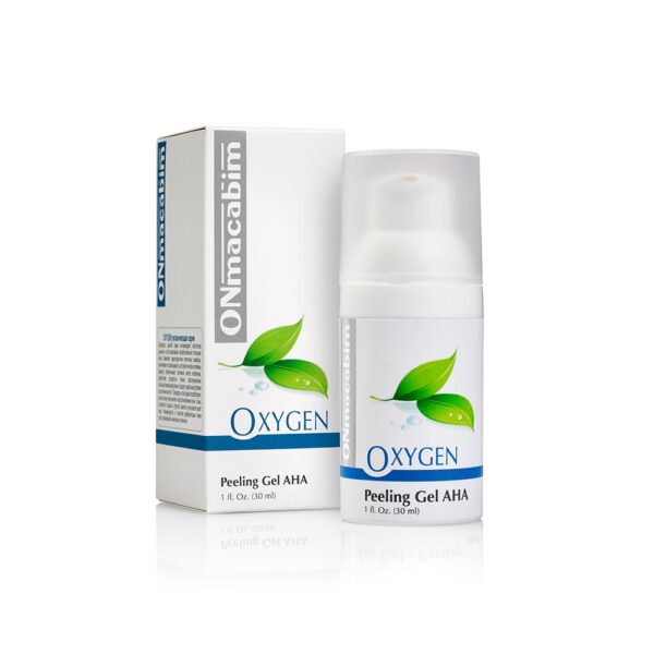 OXYGEN Gelinis šveitiklis su AHA rūgštimis 30 ml