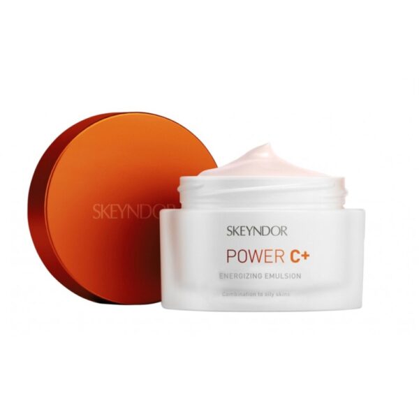 SKEYNDOR Power C+ energizuojamoji emulsija riebiai/kombinuotai veido odai, 50 ml