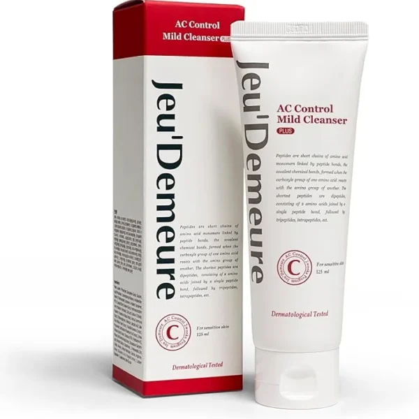 JD019-AC-Control-MILD-CLEANSER-3.jpg JeuDerm Švelnus prausiklis aknės pažeistai ir probleminei odai / AcnoCell Mild Cleanser 125 ml