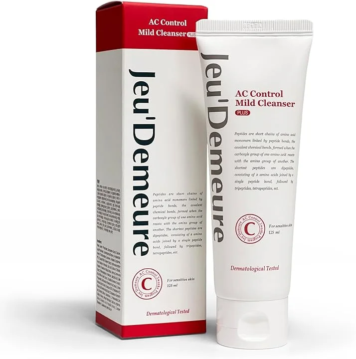 JeuDerm Švelnus prausiklis aknės pažeistai ir probleminei odai / AcnoCell Mild Cleanser 125 ml